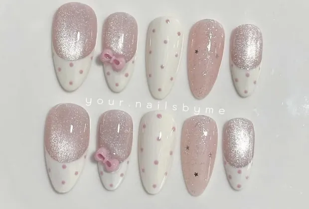 Sơn Gel Mắt Mèo (Cat-Eye Nails) – Xu Hướng Làm Móng Huyền Bí Chưa Bao Giờ Hạ Nhiệt